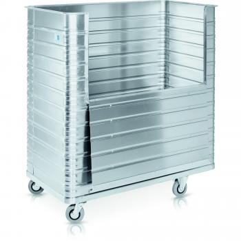Zarges W 171 transport trolley with folding wall and beading